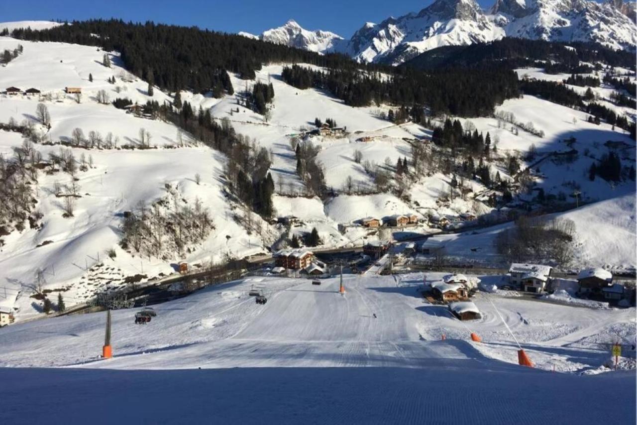 Appartement Mit Balkon Und Hallenbad Maria Alm am Steinernen Meer Eksteriør billede